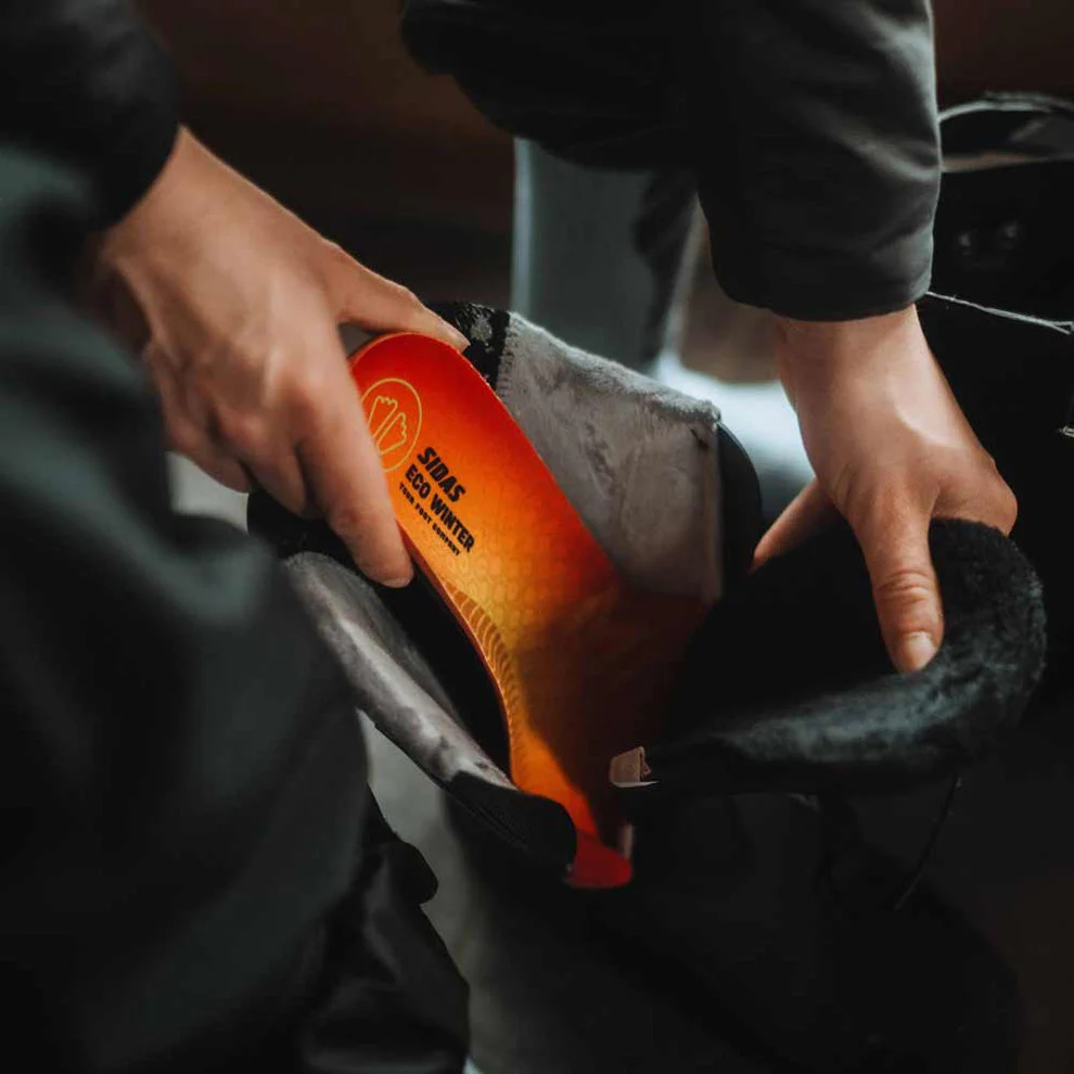 Sidas 3Feet Eco Winter High Ski Insoles - High Arch - Image 3